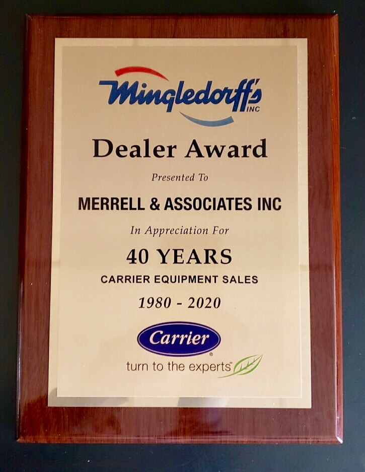 Mingledorffs Dealer Award