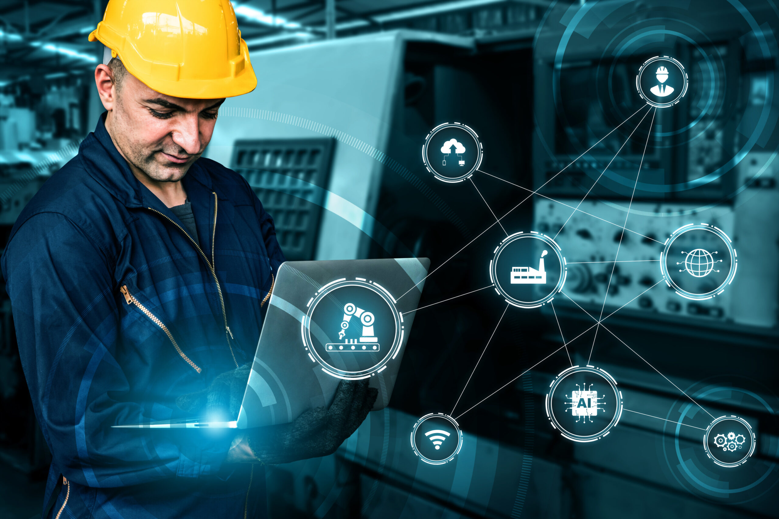 Engineering technology and industry 4.0 smart factory concept